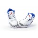 basket Jordan 3 enfant blanc bleu ciment