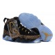 Air Jordan 9 Retro DB noir or