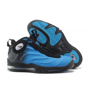 nike air max foamposite Total bleu noir