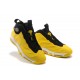 nike foamposite total max air jaune blanc noir