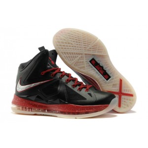 lebron james 10 away noir rouge argent