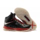 lebron james 10 away noir rouge argent