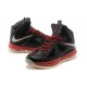 lebron james 10 away noir rouge argent