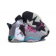 air jordan 6 pour fille Miami Vice gris vert rose