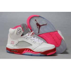 air jordan 5 femme gs blanc legacy rouge