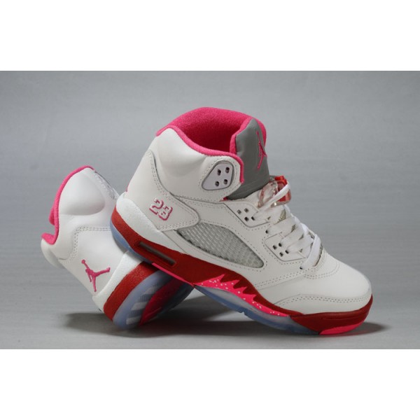 air jordan femme blanche et rouge