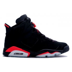 Air Jordan 6 noir et infrared daim