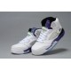 jordan femme retro 5 blanc violet