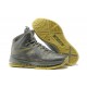 chaussure lebron james 10 jaune gris