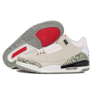 chaussure jordan iii gris clair elephant