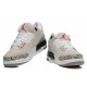 chaussure jordan iii gris clair elephant