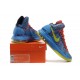 Nike Zoom KD Kevin Durant V 5 Christmas bleu rouge vert