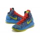 Nike Zoom KD Kevin Durant V 5 Christmas bleu rouge vert