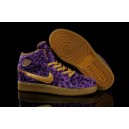 basket jordan 1 retro femme violet leopard