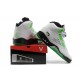 Air Jordan V Quai 54 blanc vert femme