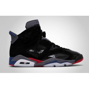 Air Jordan 6 pistons vernish noir rouge bleu