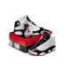 air jordan 13 retro blanc rouge noir pour femme