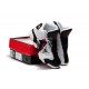 air jordan 13 retro blanc rouge noir pour femme