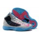 Hyperdunk Nike femme gris rose bleu