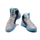 Hyperdunk Nike femme gris rose bleu