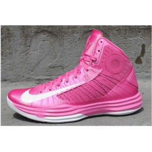 Nike Lunar Hyperdunk rouge blanc pour femme