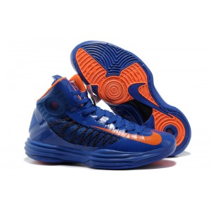 lebron nike hyperdunks bleu orange femme