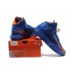 lebron nike hyperdunks bleu orange femme