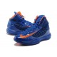 lebron nike hyperdunks bleu orange femme