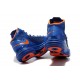 lebron nike hyperdunks bleu orange femme