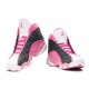 air jordan fille 13 noir blanc rose