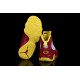 jordan 9 pour enfant Bentley Ellis blanc rouge jaune