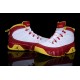 jordan 9 pour enfant Bentley Ellis blanc rouge jaune