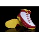 jordan 9 pour enfant Bentley Ellis blanc rouge jaune