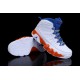 basket jordan 9 enfant blanc orange bleu