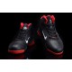 chaussure lebron james 9 noir rouge enfants