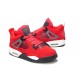 Air Jordan 4 femme rouge daim