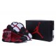 jordan 13 noir rouge leopard print