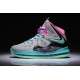 nike lebron 10 pour femme gris noir vert