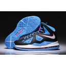 LeBron X 10 femme GS noir bleu blanc