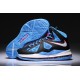 LeBron X 10 femme GS noir bleu blanc