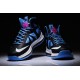 LeBron X 10 femme GS noir bleu blanc