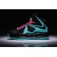 nike air lebron x femme noir turquoise