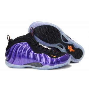 nike air foamposite 1 one phoenix suns electro violet noir total orange