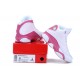 jordan 13 pour femme blanches rose