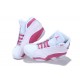 jordan 13 pour femme blanches rose