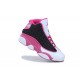 air jordan 13 femme noir et rose blanc