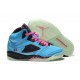 femmes jordan 5 bleu rose vernis glow