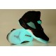 jordan 5 glow in the dark noir rouge femme