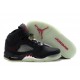 jordan 5 glow in the dark noir rouge femme