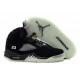 jordan 5 noir argent glow pour femme